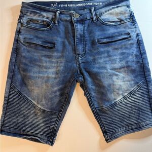 Versace V19-69 Abbigliamento Sportivo SRL Men’s 30 Denim Jean Shorts 11” Inseam